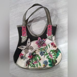 Mary Frances butterfly handbag